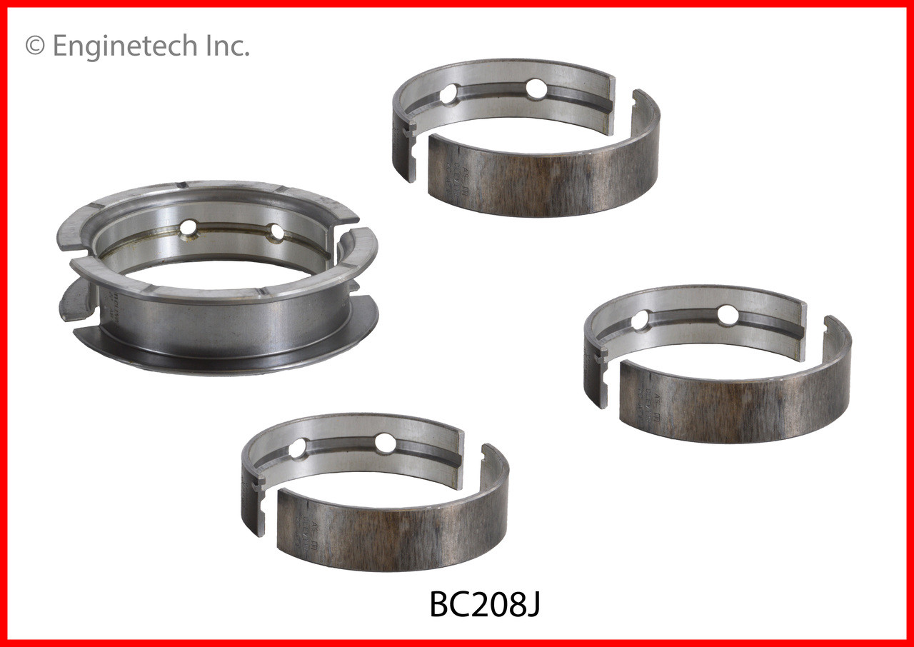 2009 Pontiac Montana 3.9L Engine Crankshaft Main Bearing Set BC208J -150