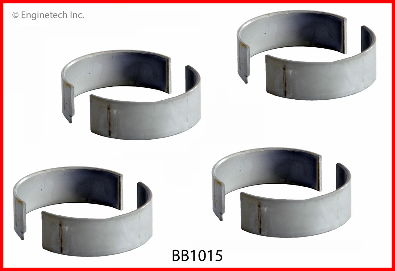 2000 Toyota Celica 1.8L Engine Connecting Rod Bearing Set BB1015 -2