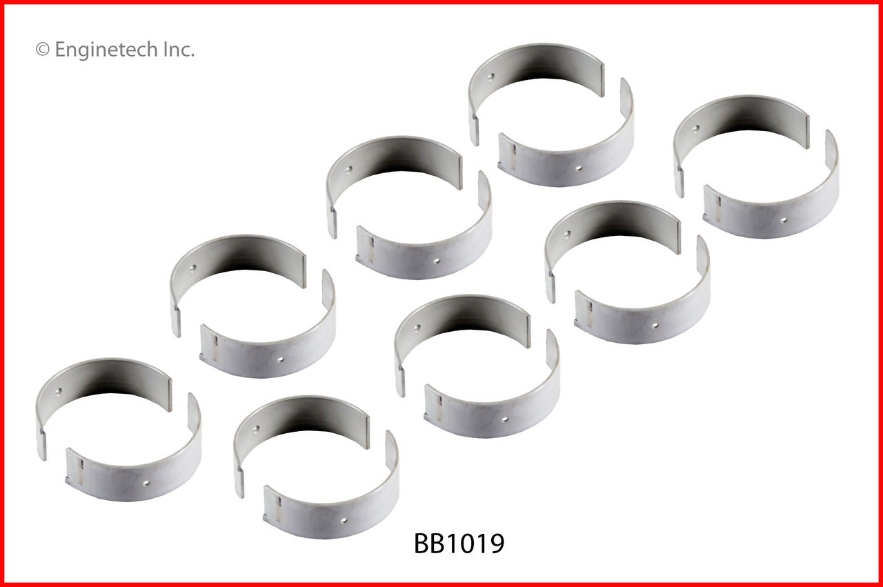 2004 Nissan Titan 5.6L Engine Connecting Rod Bearing Set BB1019 -9