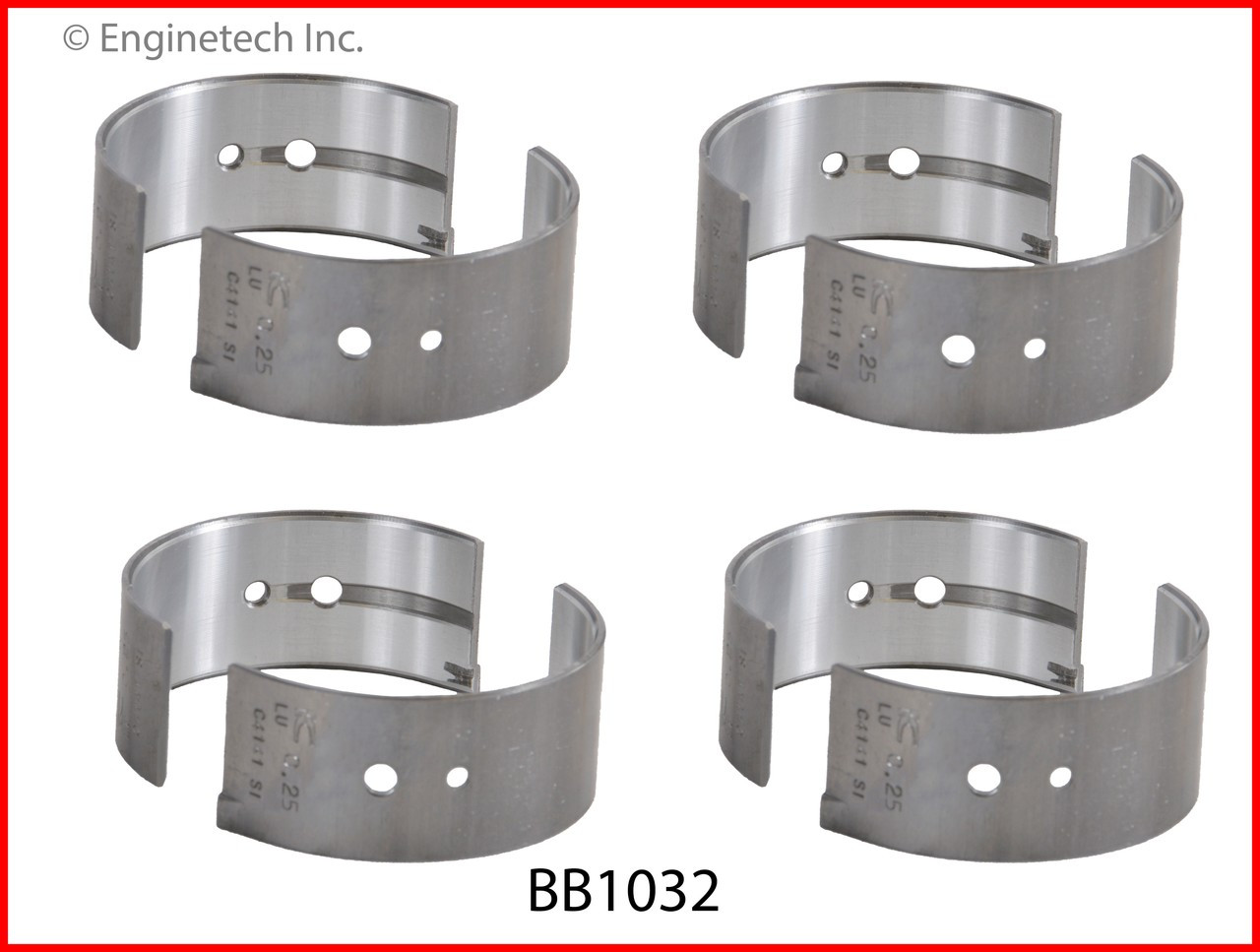 1986 Isuzu Impulse 2.0L Engine Connecting Rod Bearing Set BB1032 -111