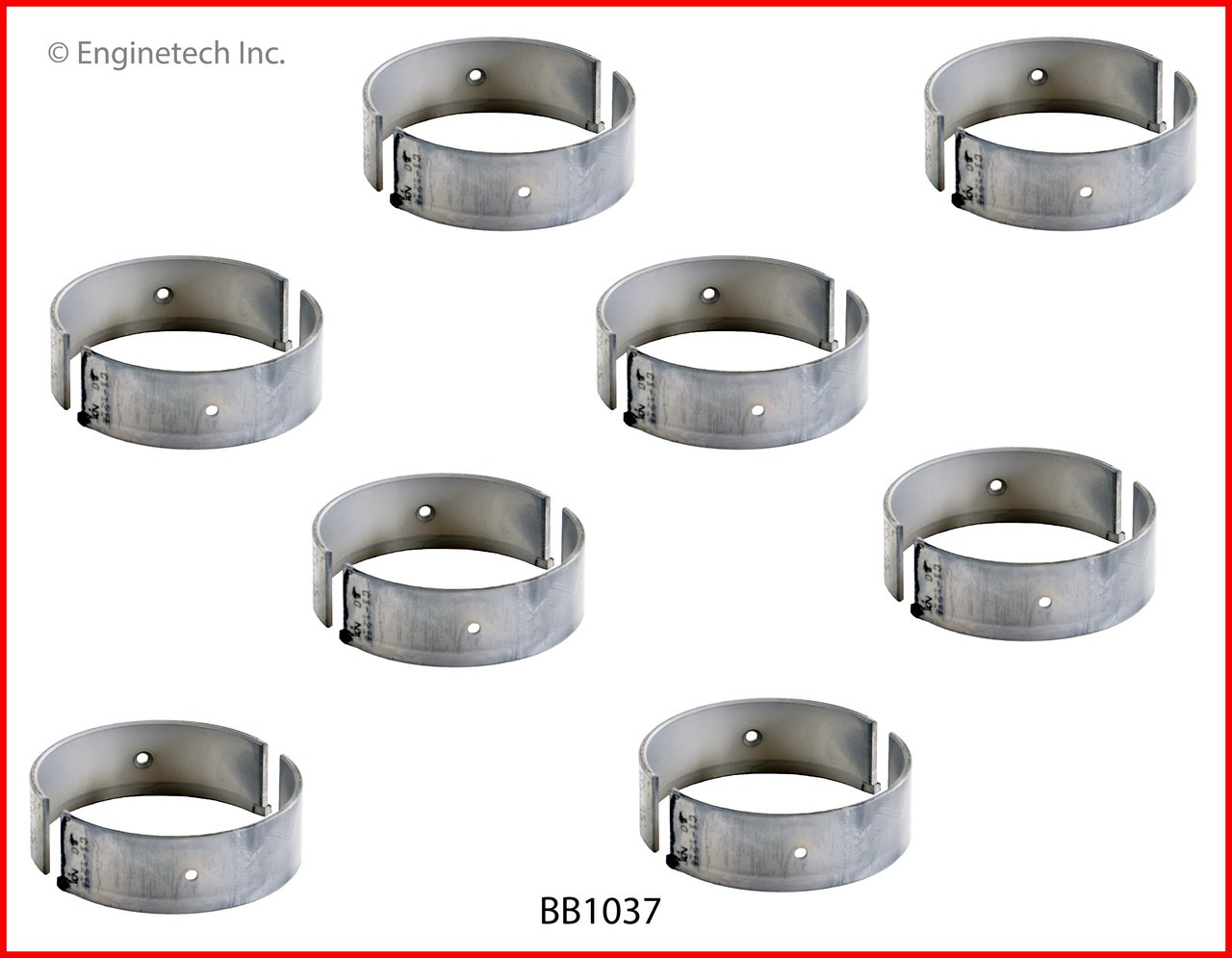 1992 Infiniti Q45 4.5L Engine Connecting Rod Bearing Set BB1037 -9
