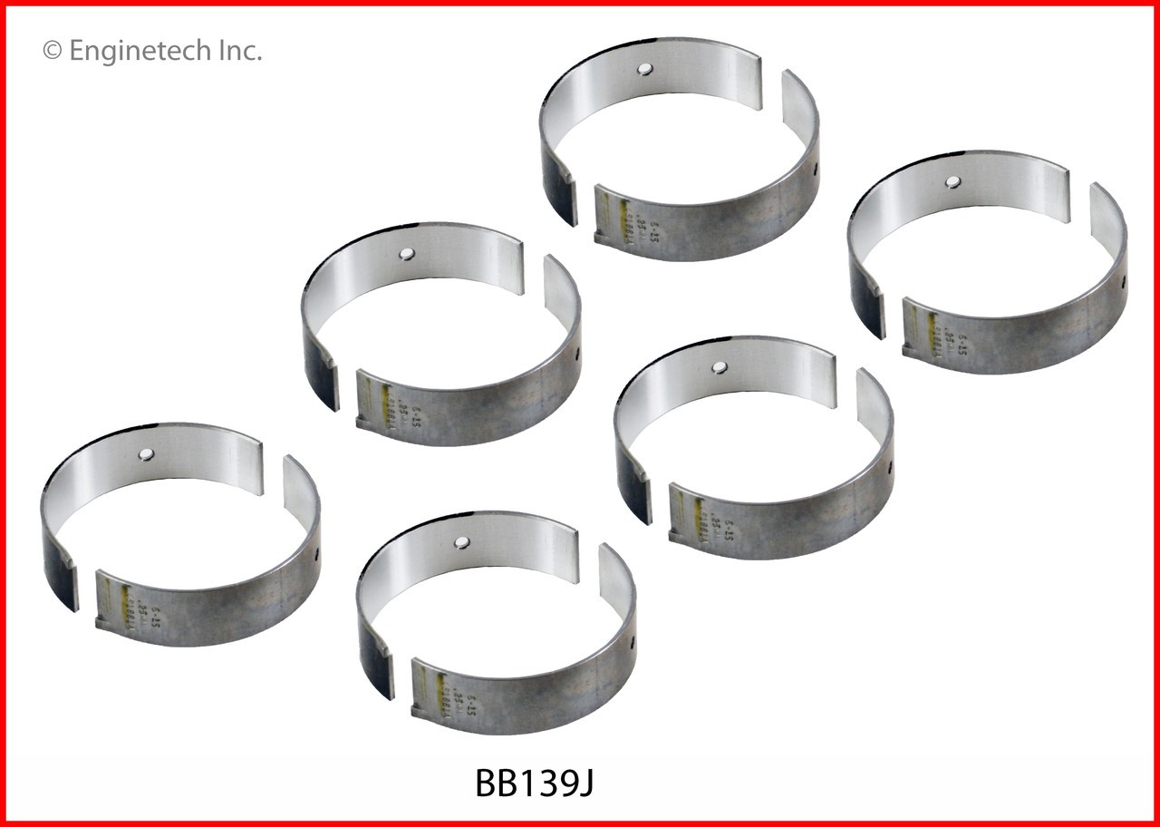 2008 Dodge Avenger 3.5L Engine Connecting Rod Bearing Set BB139J -36