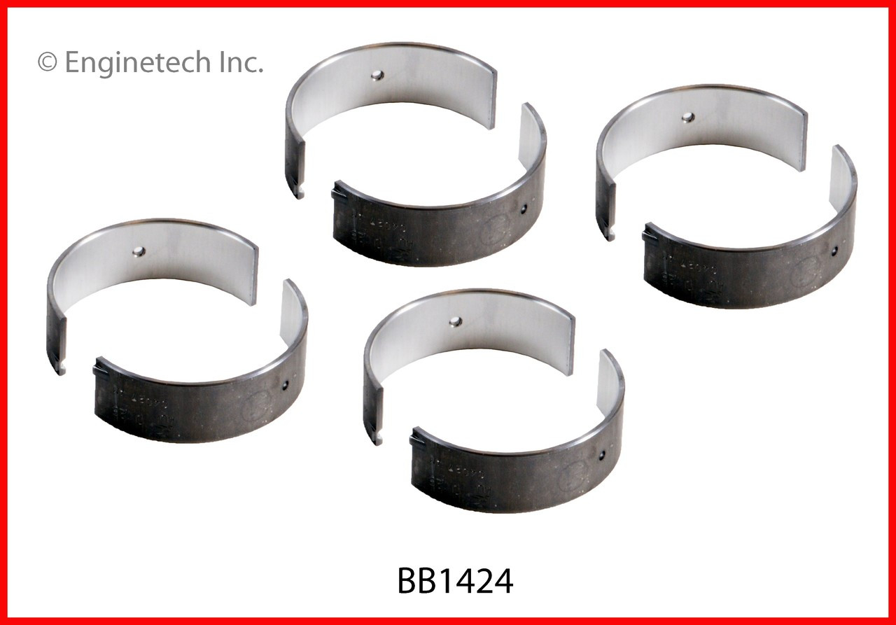 1991 Toyota Tercel 1.5L Engine Connecting Rod Bearing Set BB1424 -18