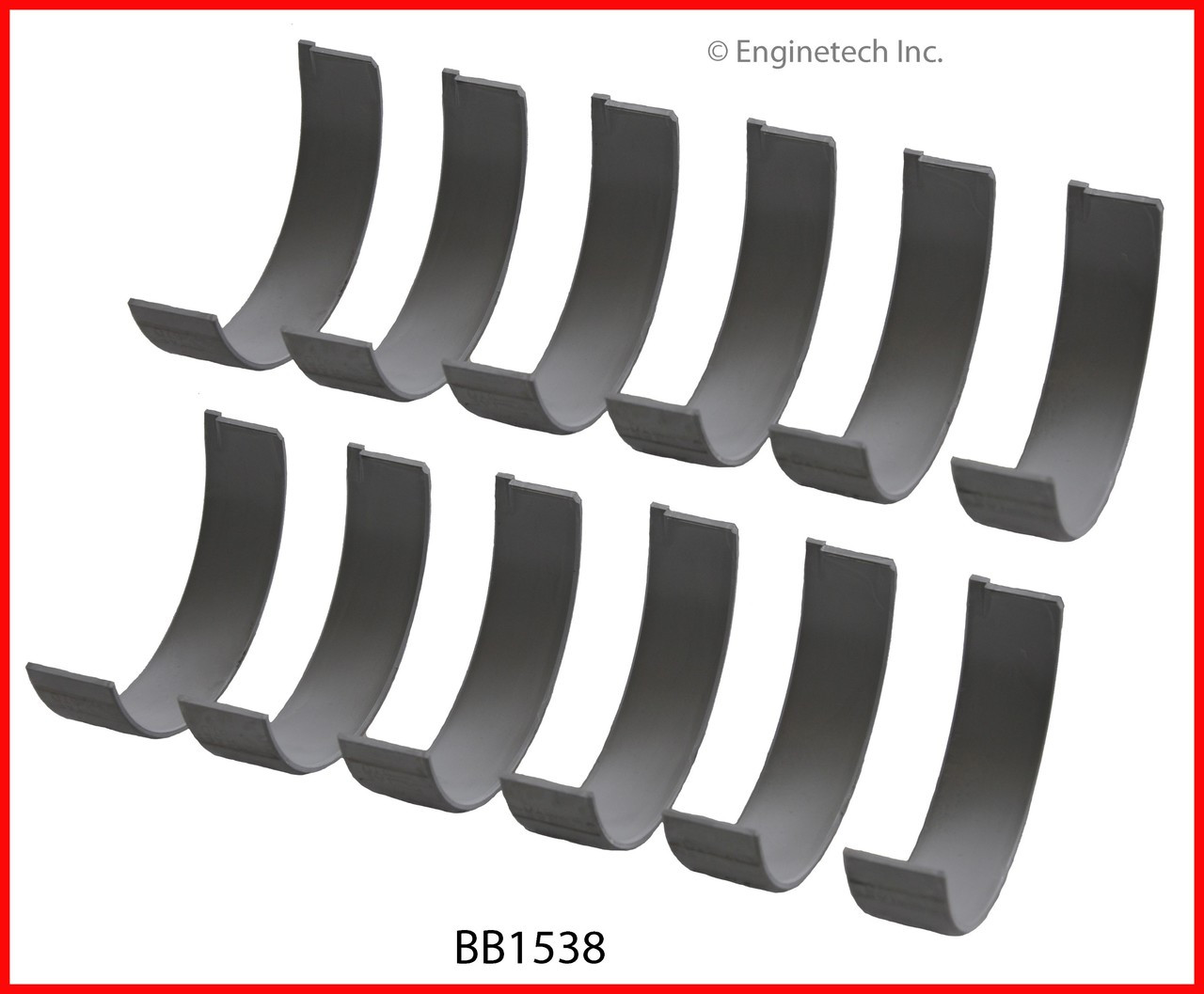 2005 Honda Pilot 3.5L Engine Connecting Rod Bearing Set BB1538 -105