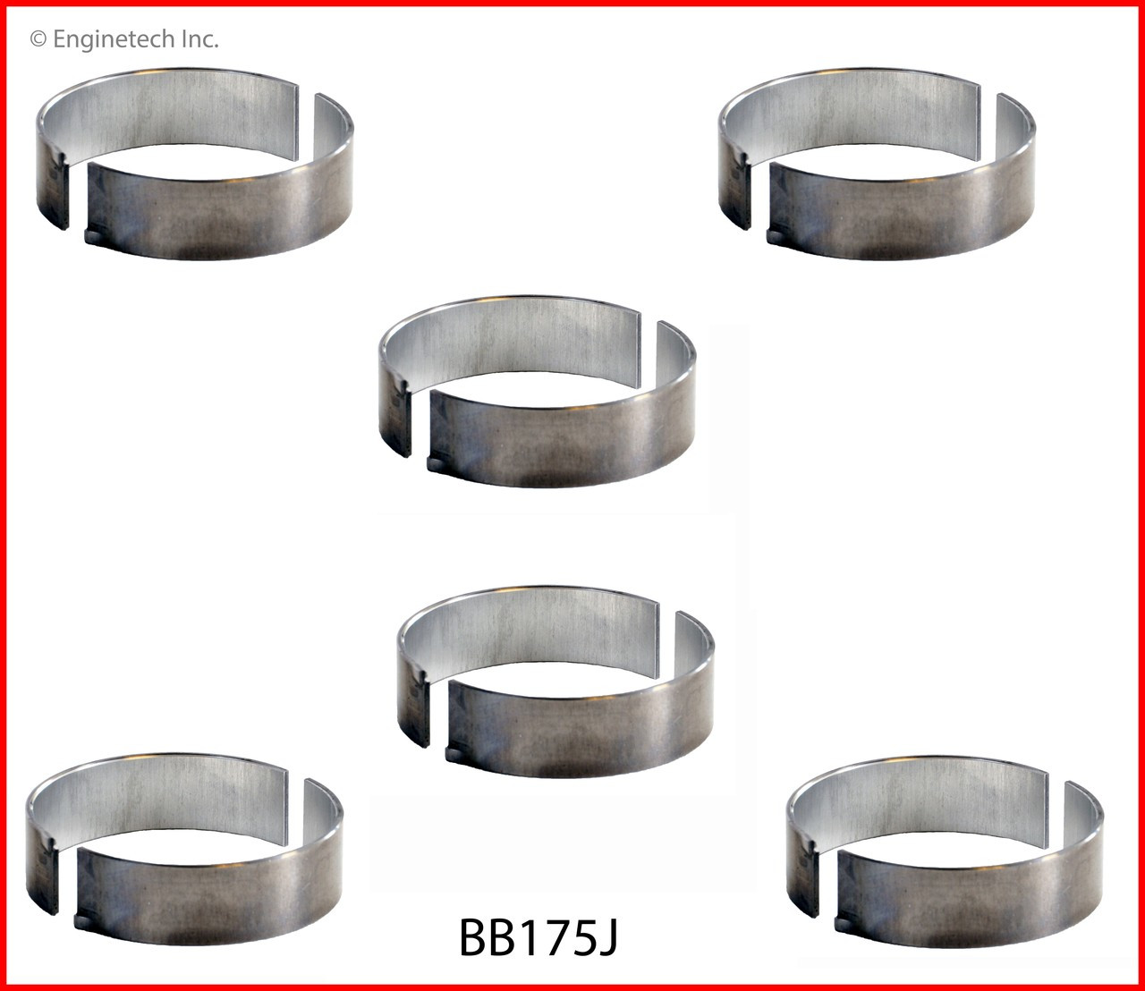 2013 Chrysler 300 3.6L Engine Connecting Rod Bearing Set BB175J -44