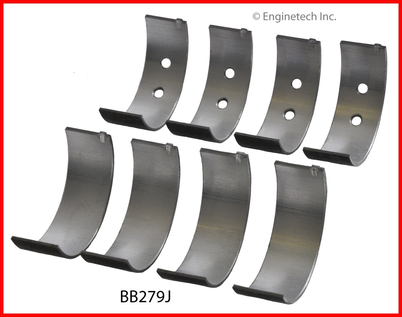 1989 Pontiac Sunbird 2.0L Engine Connecting Rod Bearing Set BB279J -45
