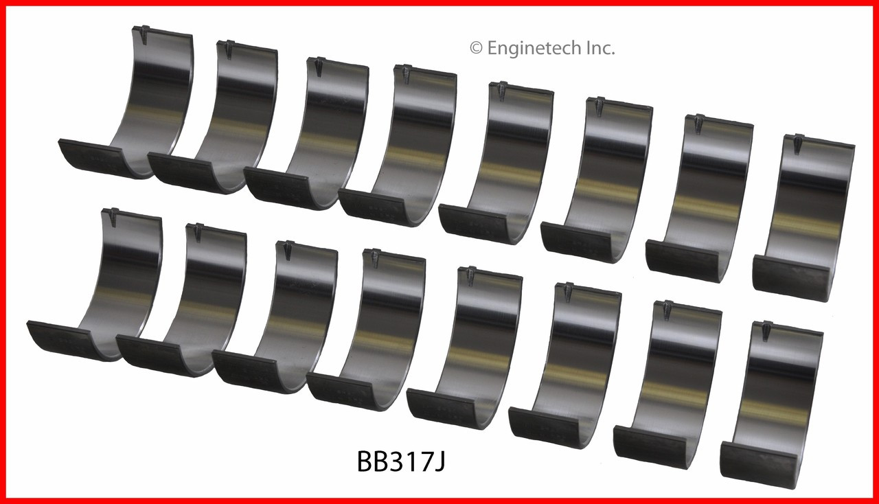 2007 Ford F-350 Super Duty 5.4L Engine Connecting Rod Bearing Set BB317J -1144