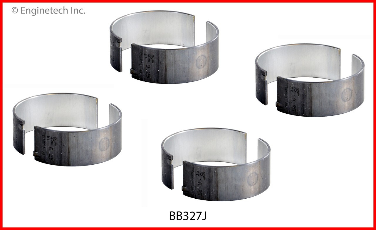 2002 Chrysler Voyager 2.4L Engine Connecting Rod Bearing Set BB327J -123