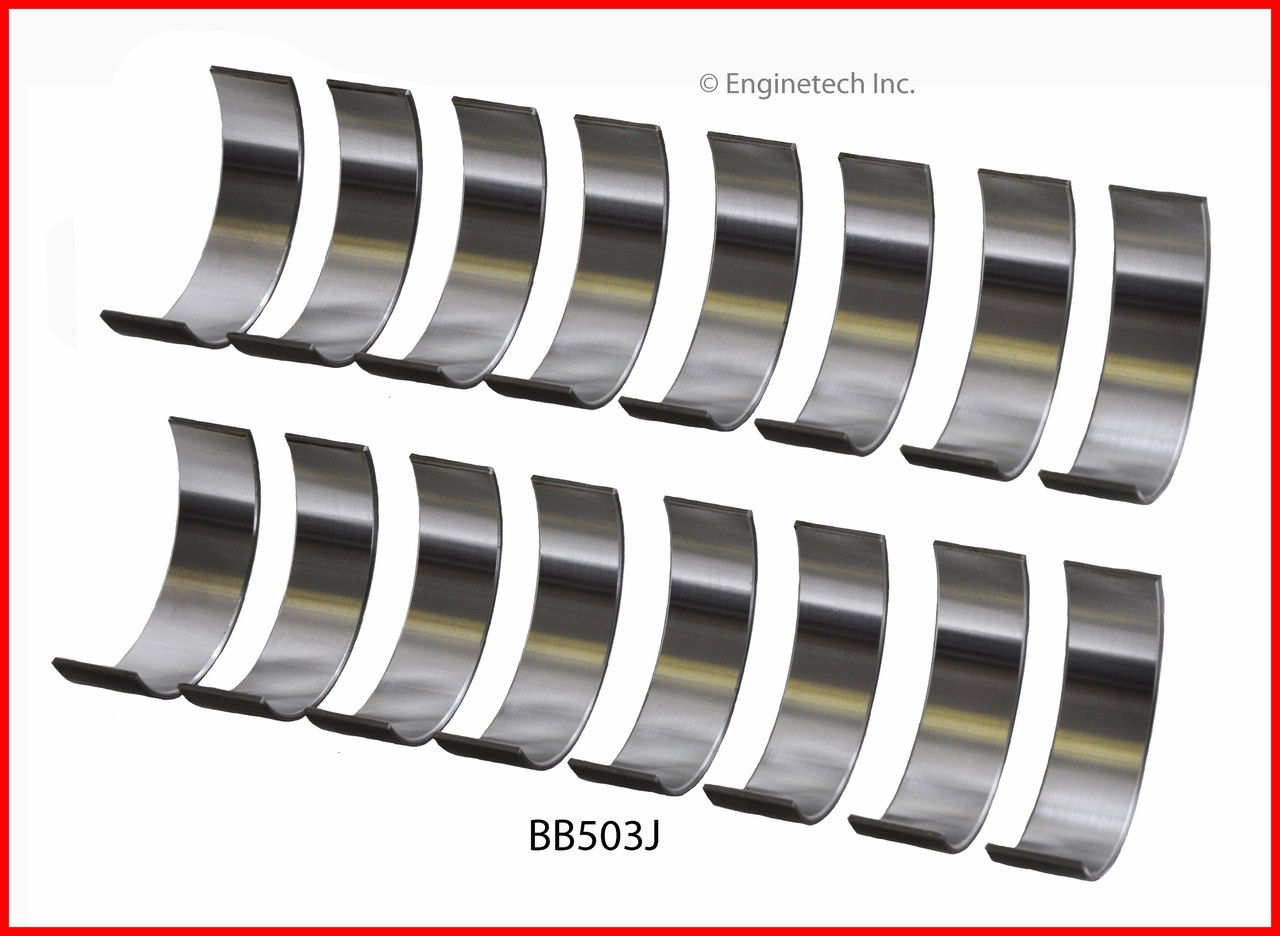 2001 Dodge Durango 4.7L Engine Connecting Rod Bearing Set BB503J -16