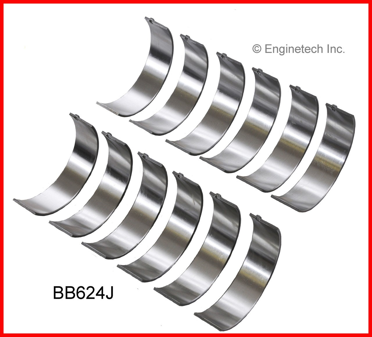 1990 Buick Reatta 3.8L Engine Connecting Rod Bearing Set BB624J -16