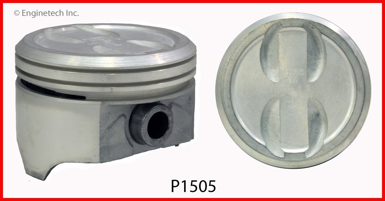 1991 GMC K1500 4.3L Engine Piston Set P1505(6) -954