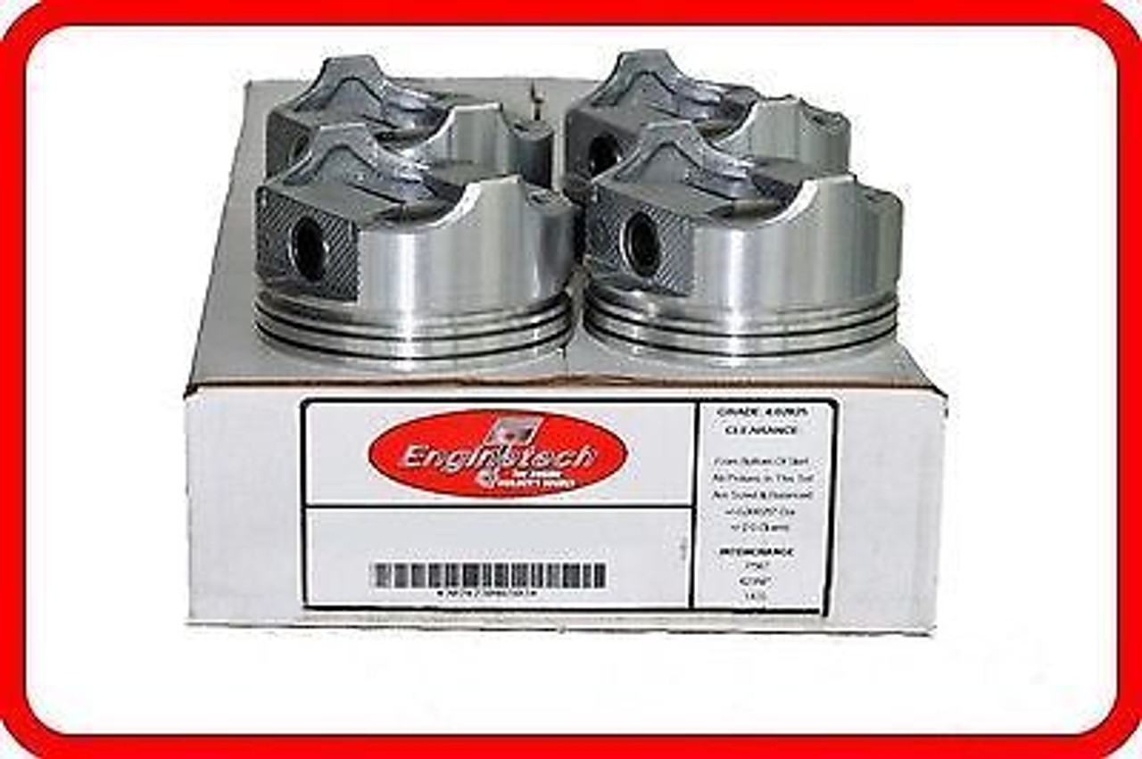 1985 Ford Mustang 2.3L Engine Piston Set P1506(4) -350