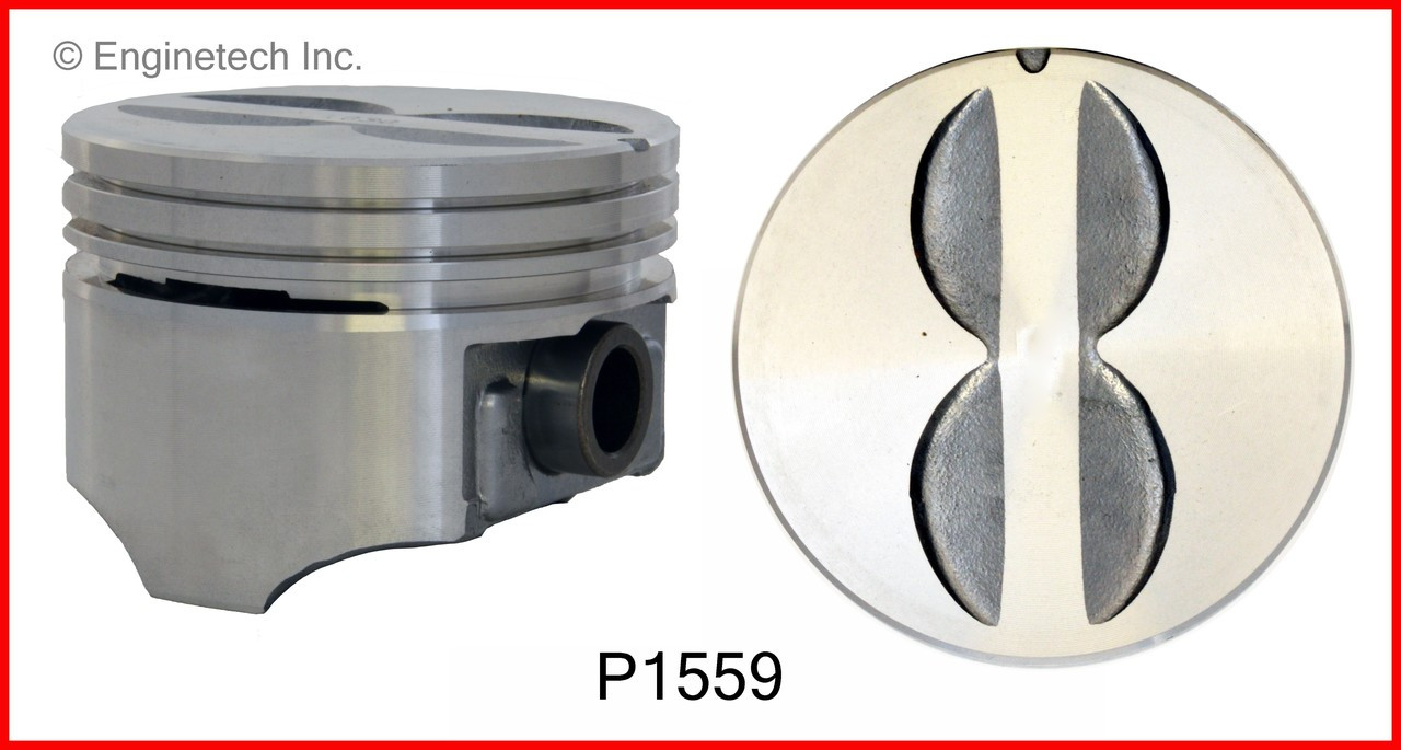 1985 Pontiac Parisienne 5.0L Engine Piston Set P1559(8) -236