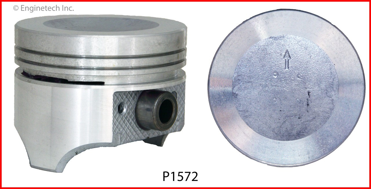 1986 Chevrolet Cavalier 2.0L Engine Piston Set P1572(4) -5