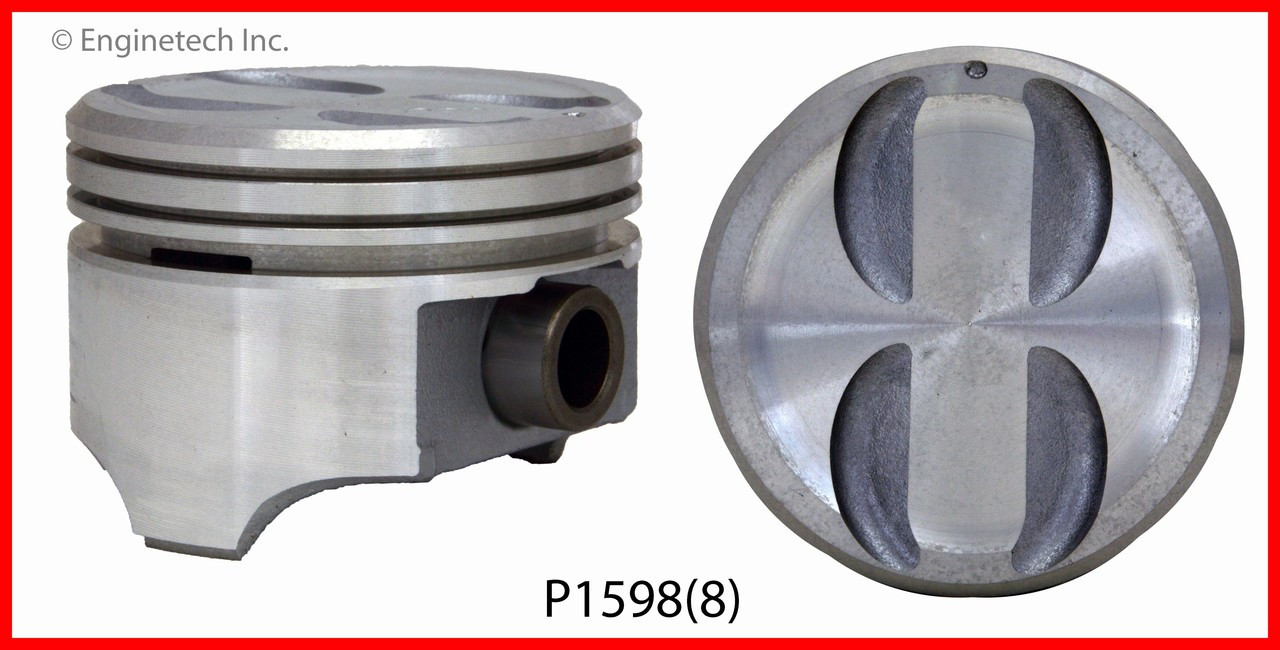 1991 Buick Commercial Chassis 5.0L Engine Piston Set P1598(8) -186