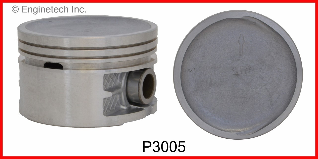 1991 Dodge Dakota 2.5L Engine Piston Set P3005(4) -100