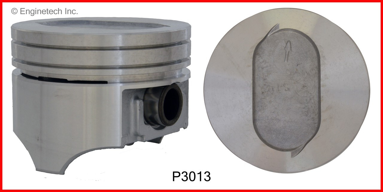 1988 Ford F-250 7.5L Engine Piston Set P3013(8) -4