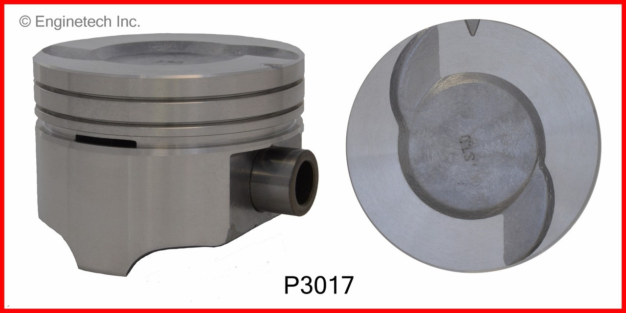 1989 Mercury Cougar 3.8L Engine Piston Set P3017(6) -36