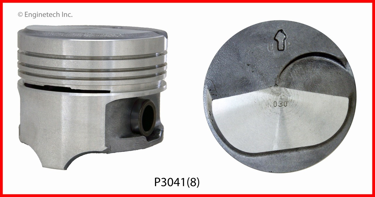 1998 Chevrolet T6500 6.0L Engine Piston Set P3041(8) -96