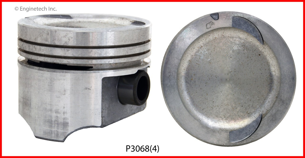 1987 Dodge Aries 2.5L Engine Piston Set P3068(4) -15