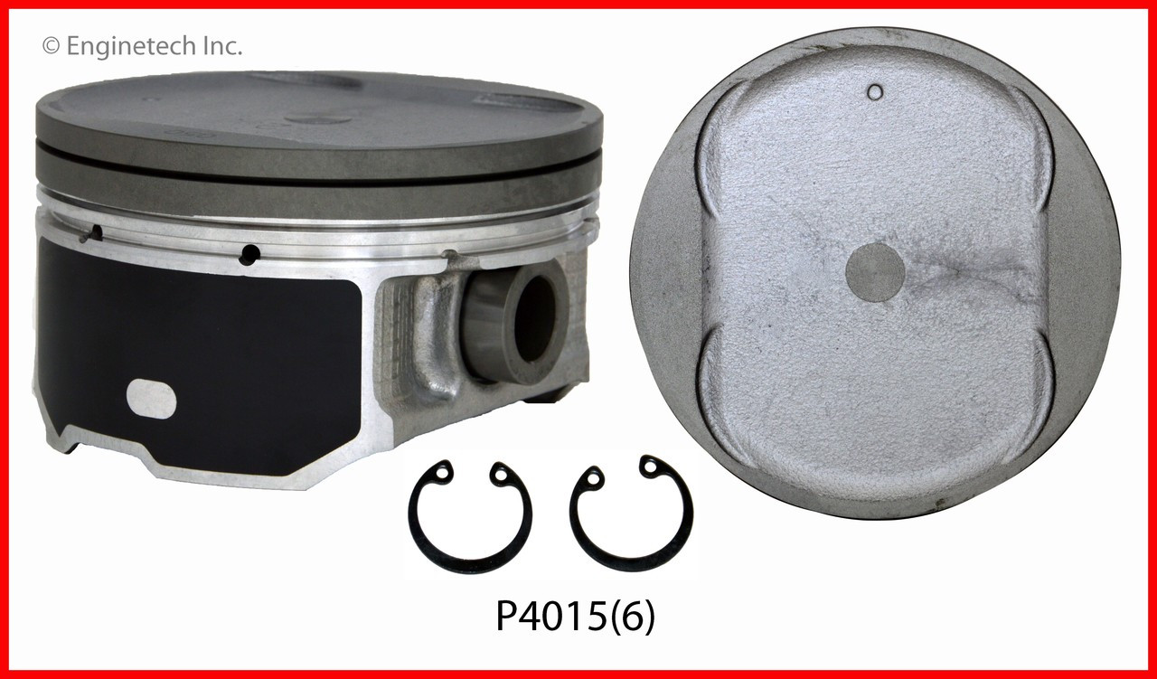 2013 Nissan Xterra 4.0L Engine Piston Set P4015(6) -72
