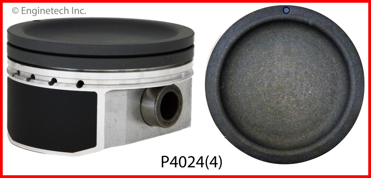 2004 Suzuki Aerio 2.3L Engine Piston Set P4024(4) -2