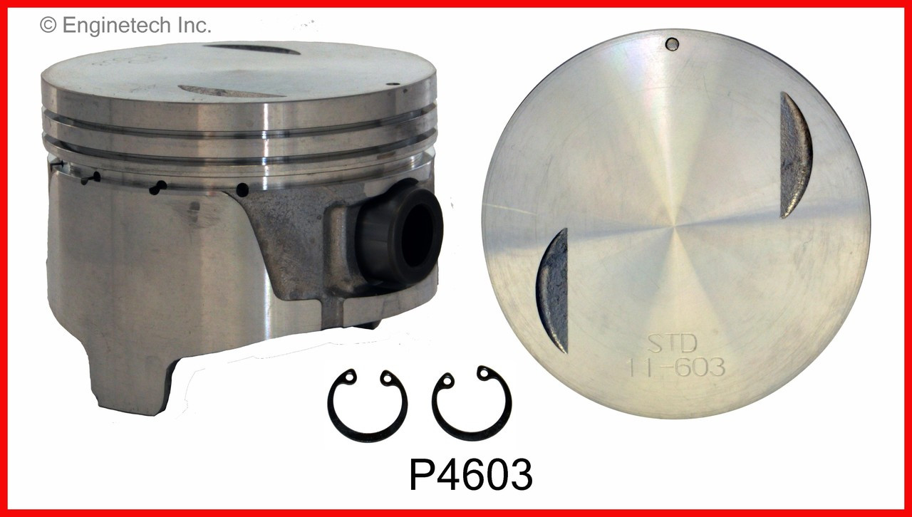 1990 Nissan D21 3.0L Engine Piston Set P4603(6) -30