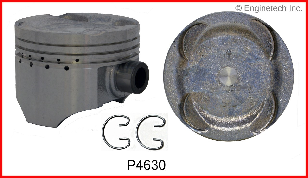 1997 Geo Tracker 1.6L Engine Piston Set P4630(4) -24