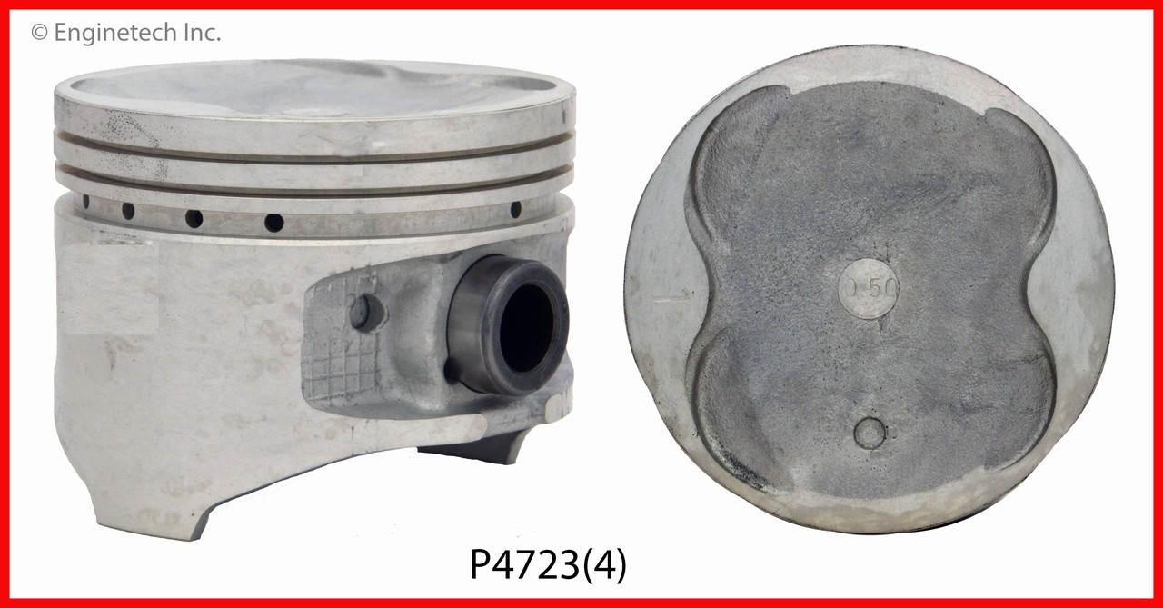 1996 Toyota RAV4 2.0L Engine Piston Set P4723(4) -2