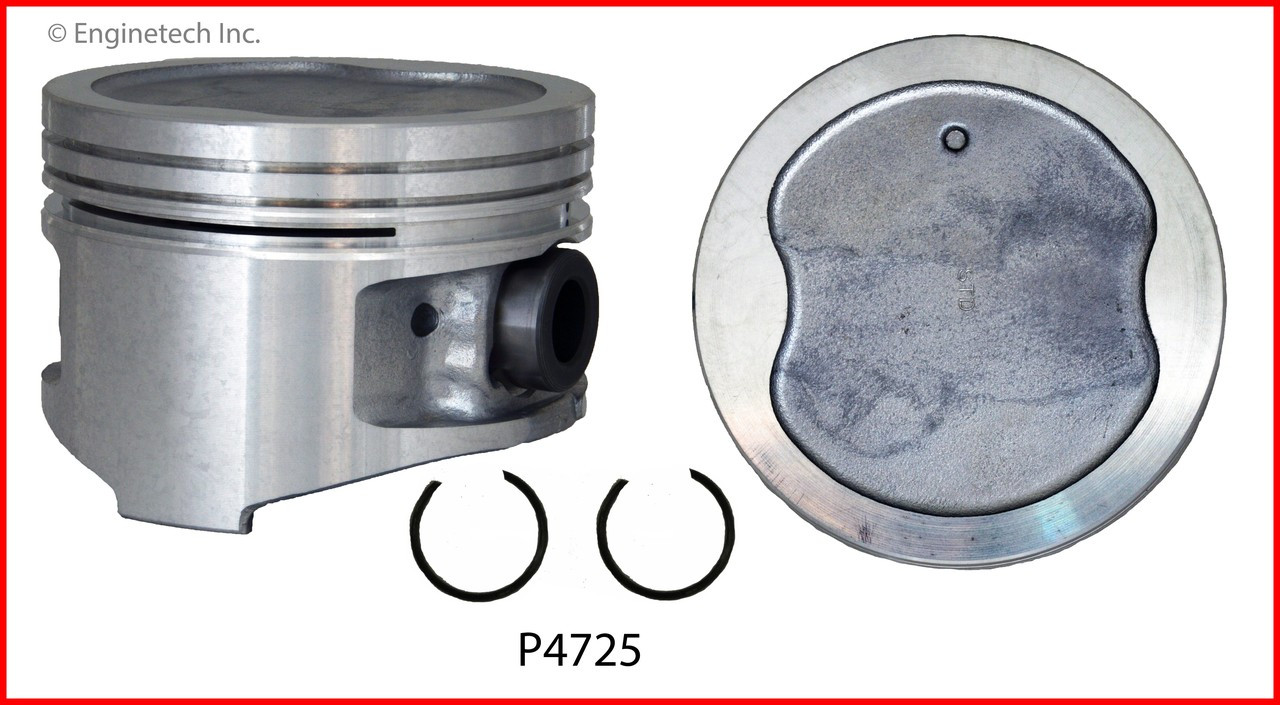 1996 Toyota Previa 2.4L Engine Piston Set P4725(4) -6