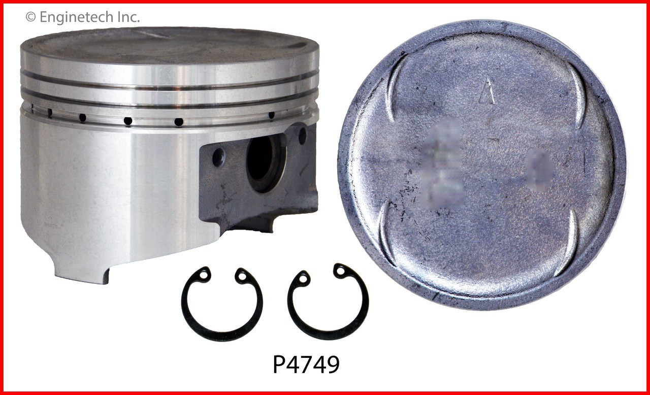 1995 Mitsubishi Montero 3.5L Engine Piston Set P4749(6) -6