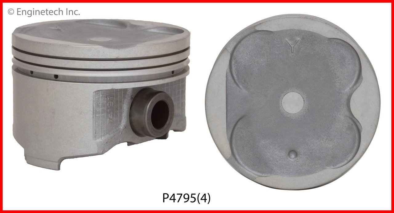 1998 Toyota RAV4 2.0L Engine Piston Set P4795(4) -2