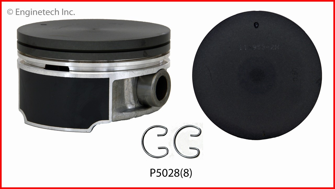 2009 Ford Expedition 5.4L Engine Piston Set P5028(8) -112