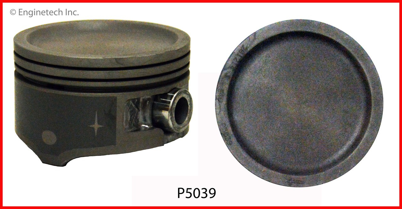 2002 Ford Mustang 4.6L Engine Piston Set P5039(8) -51