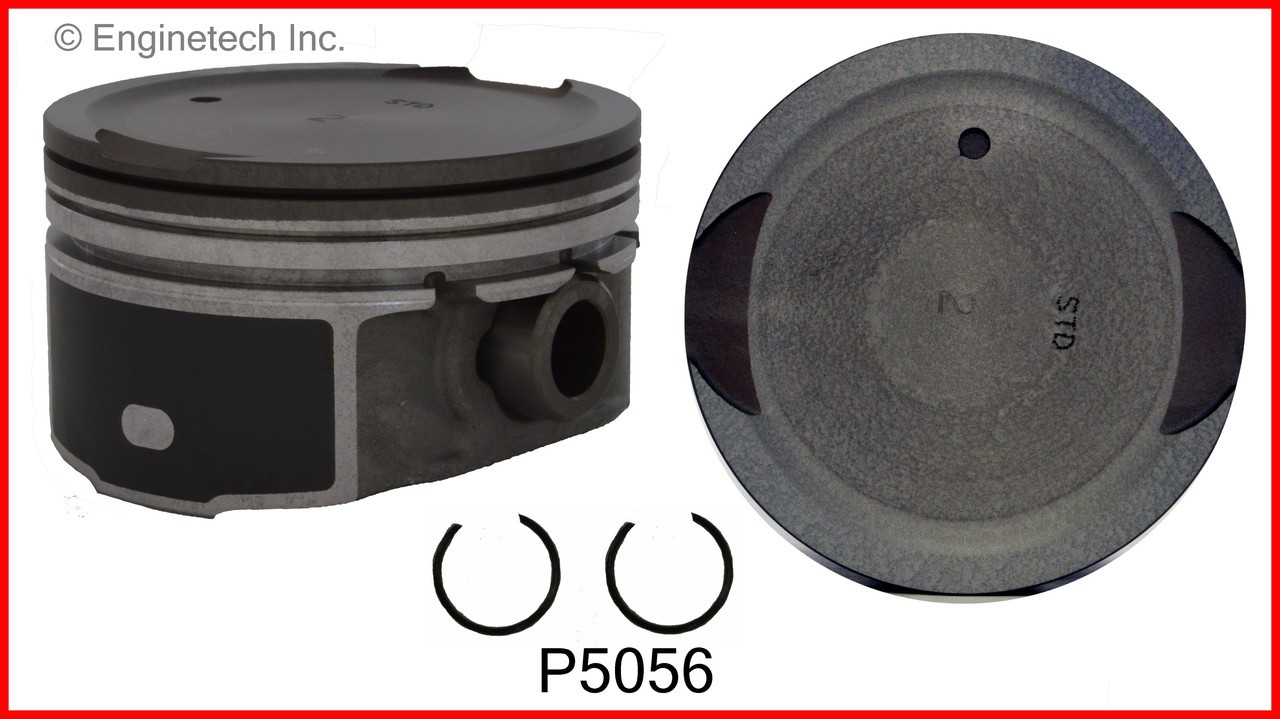 2005 Ford Mustang 4.6L Engine Piston Set P5056(8) -2
