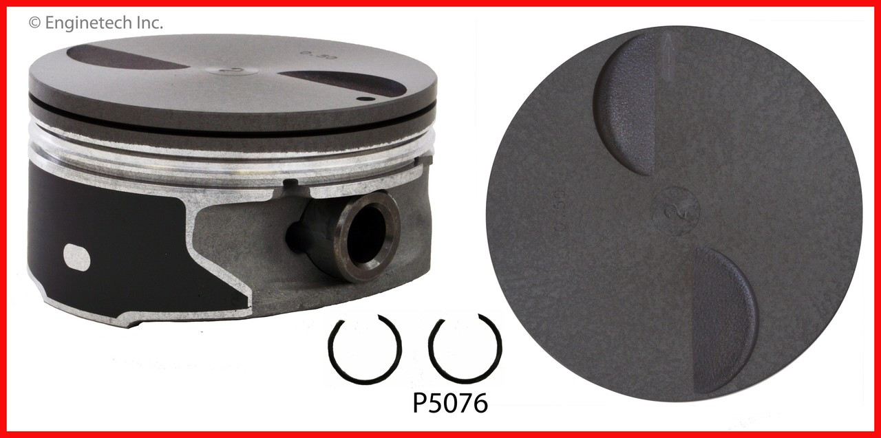 2008 Hummer H2 6.2L Engine Piston Set P5076(8) -42