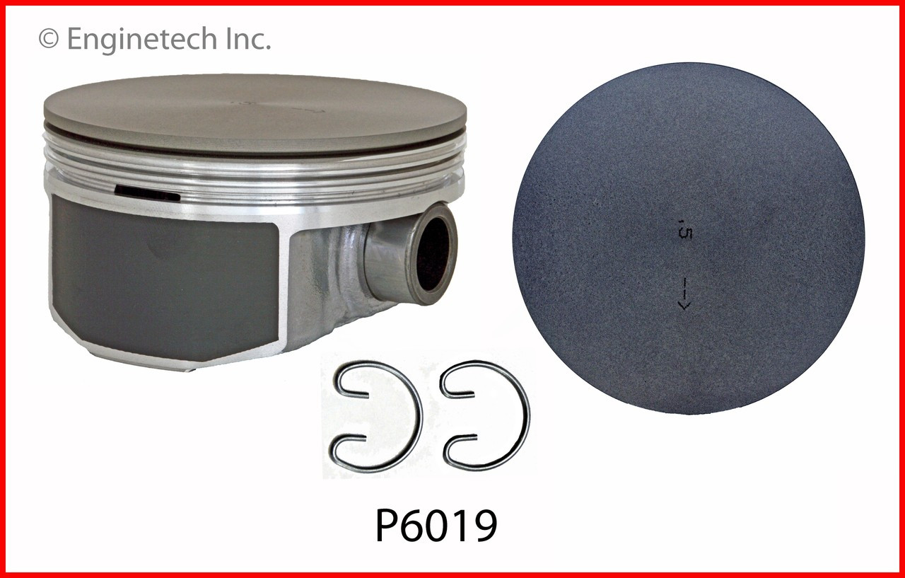 2007 Dodge Charger 6.1L Engine Piston Set P6019(8) -14