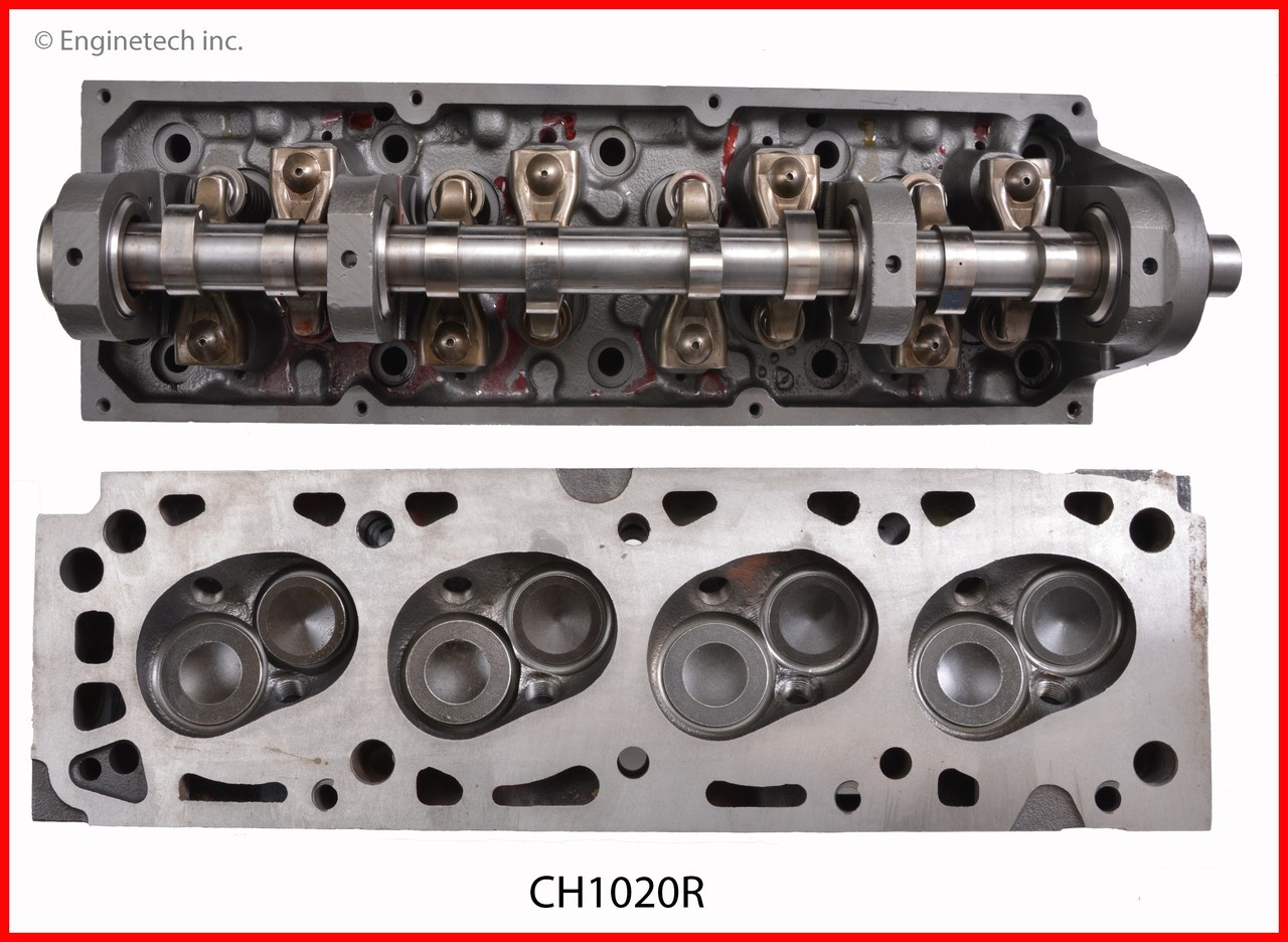 2000 Mazda B2500 2.5L Engine Cylinder Head Assembly CH1020R -9