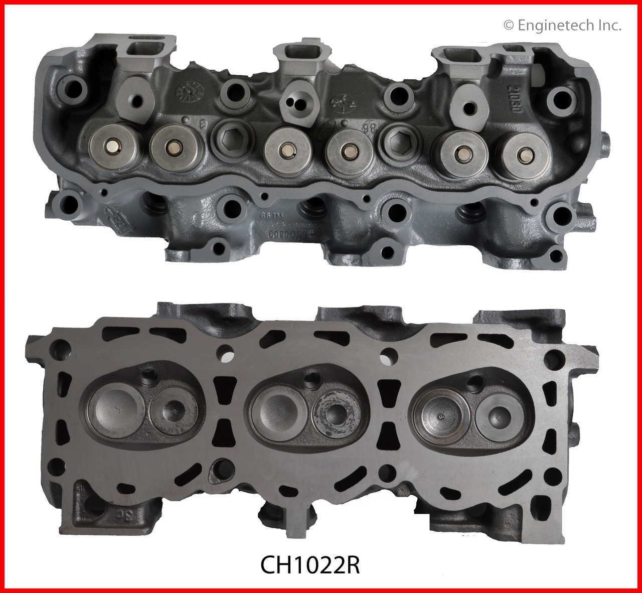 1988 Ford Bronco II 2.9L Engine Cylinder Head Assembly CH1022R -5