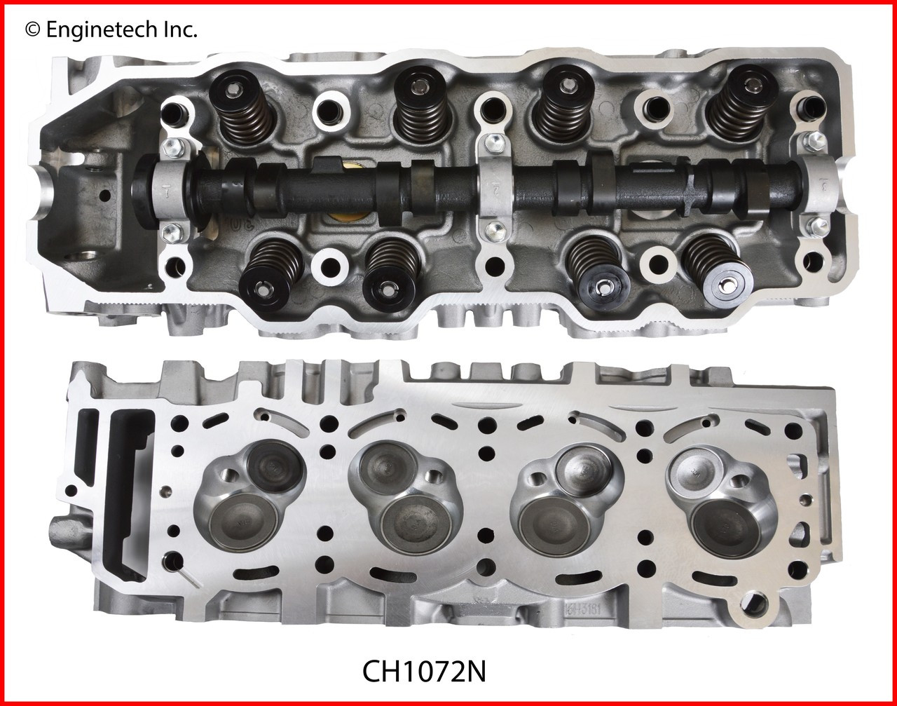 1990 Toyota Pickup 2.4L Engine Cylinder Head Assembly CH1072N -19