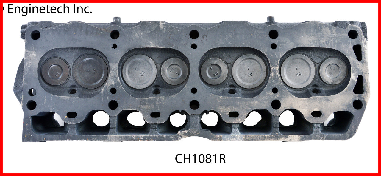 1987 Jeep Comanche 2.5L Engine Cylinder Head Assembly CH1081R -6