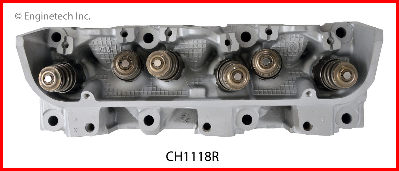 2010 Chevrolet Malibu 3.5L Engine Cylinder Head Assembly CH1118R -14