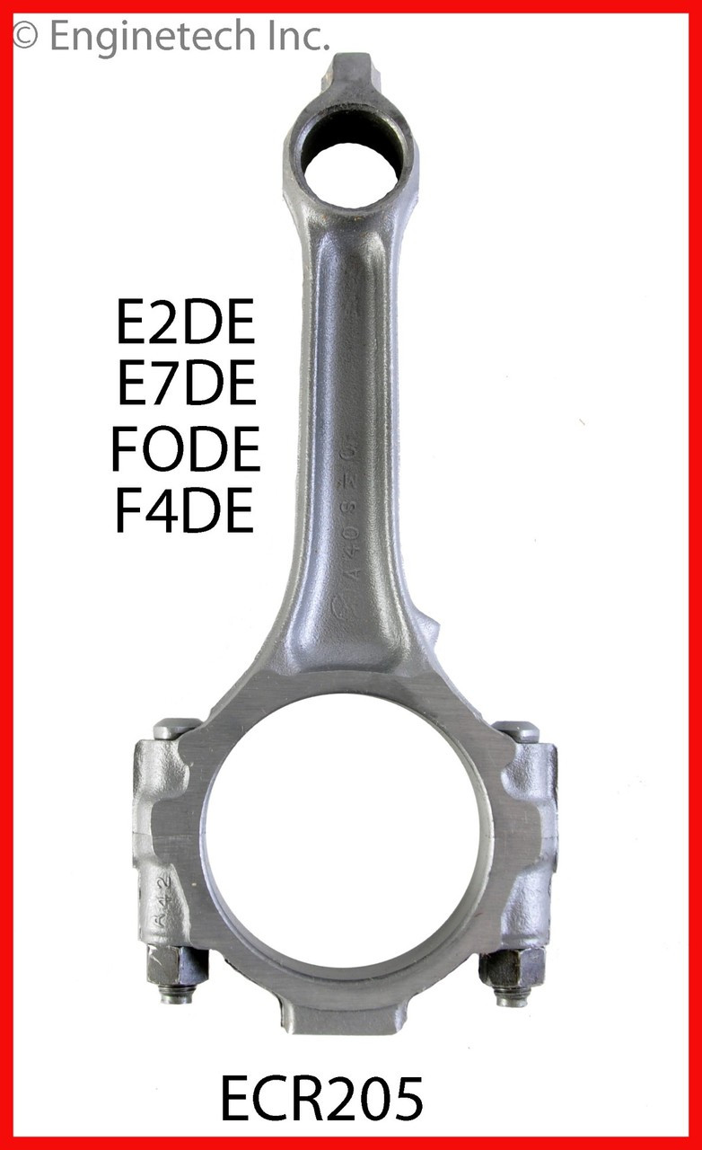 1985 Ford Mustang 3.8L Engine Connecting Rod ECR205 -22