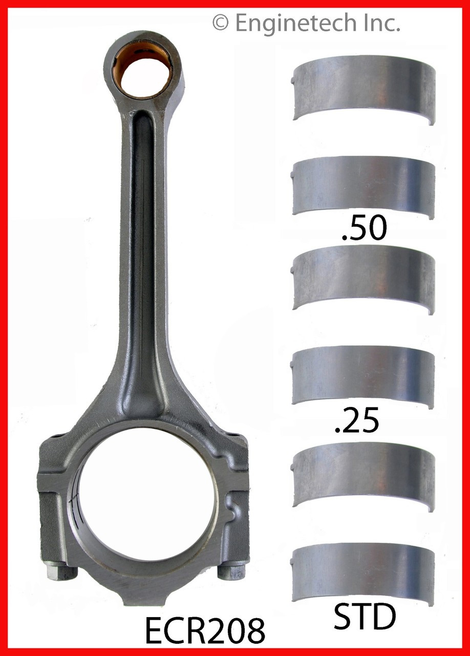2000 Ford E-350 Super Duty 5.4L Engine Connecting Rod ECR208 -76