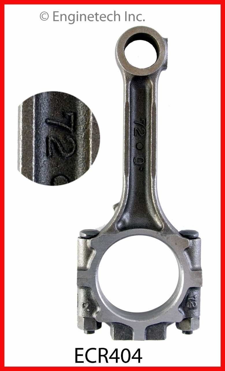 1988 Mitsubishi Galant 3.0L Engine Connecting Rod ECR404 -11