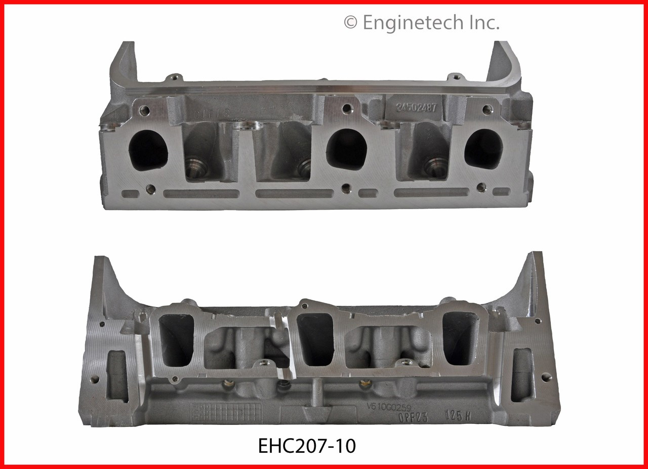 1996 Pontiac Trans Sport 3.4L Engine Cylinder Head EHC207-10 -2