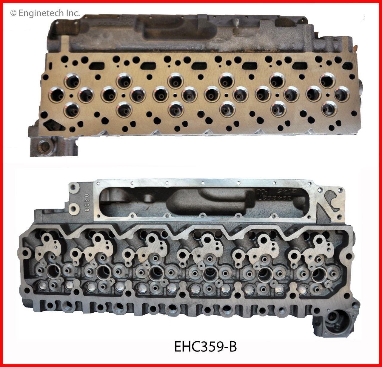 1998 Dodge Ram 2500 5.9L Engine Cylinder Head EHC359-B -1