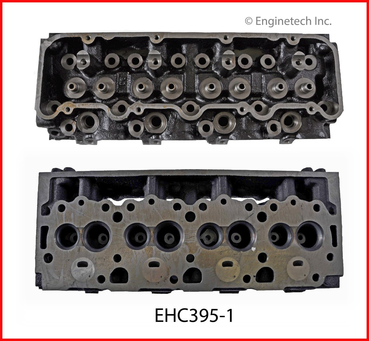 1995 Chevrolet K2500 6.5L Engine Cylinder Head EHC395-1 -17