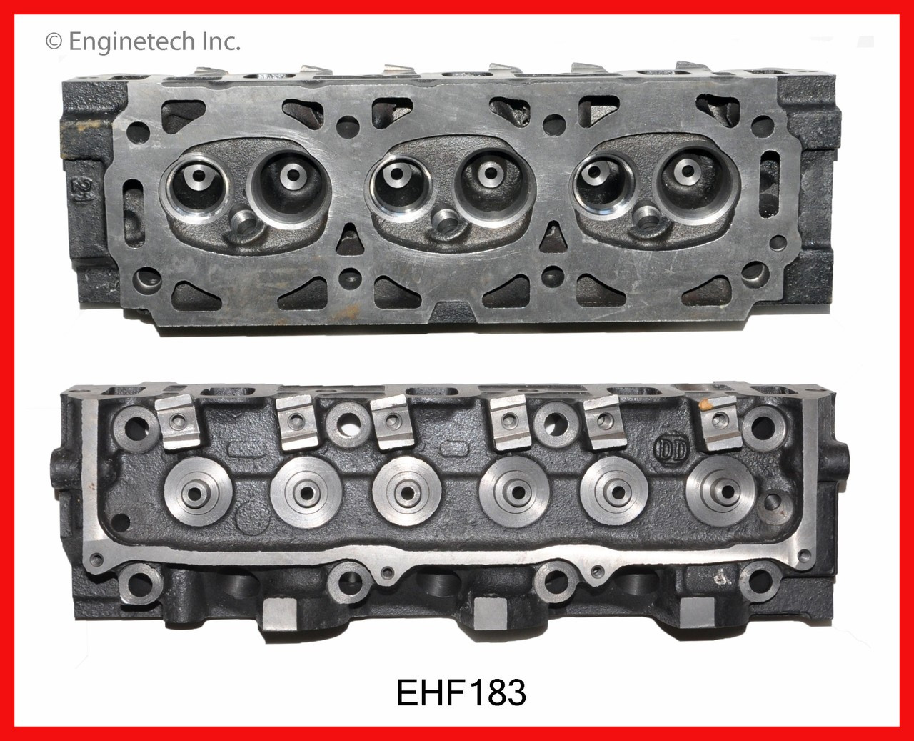 1991 Ford Ranger 3.0L Engine Cylinder Head EHF183 -19