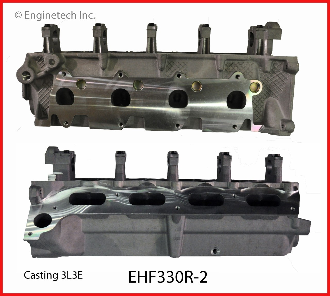 2005 Ford F-250 Super Duty 5.4L Engine Cylinder Head EHF330R-2 -3